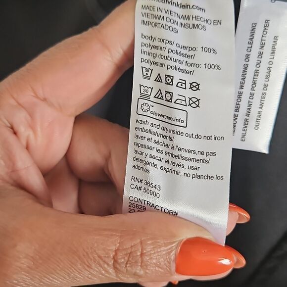 Calvin Klein Men's Slim Fit Blazer Jacket Black Medium - Picture 13 of 16